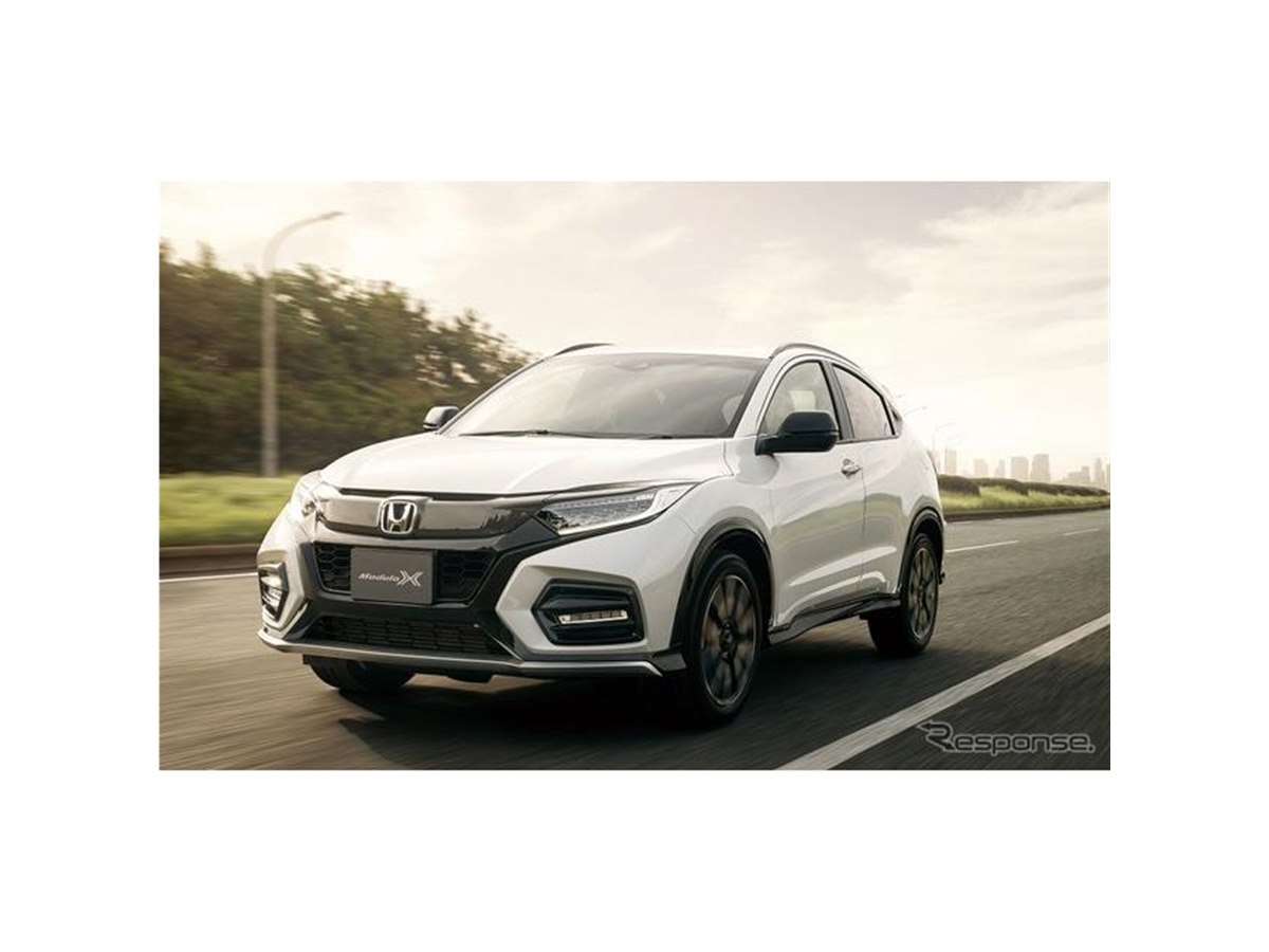 ホンダヴェゼル　モデューロX専用17インチホイル ホンダ・ヴェゼル用モデューロ新作アイテムは見ても乗っても違い