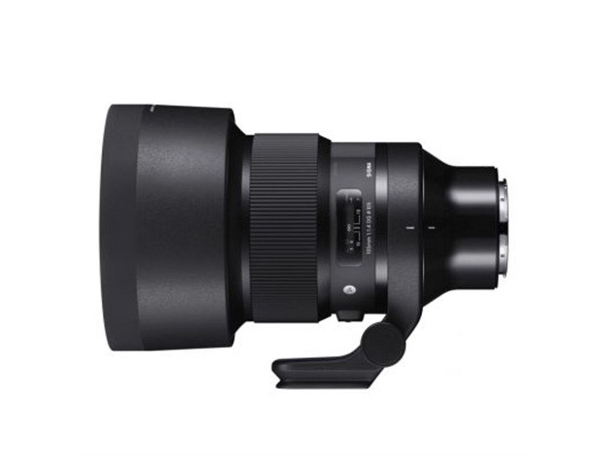 シグマ、“ボケマスター”「105mm F1.4 DG HSM | Art」Lマウント用の発売