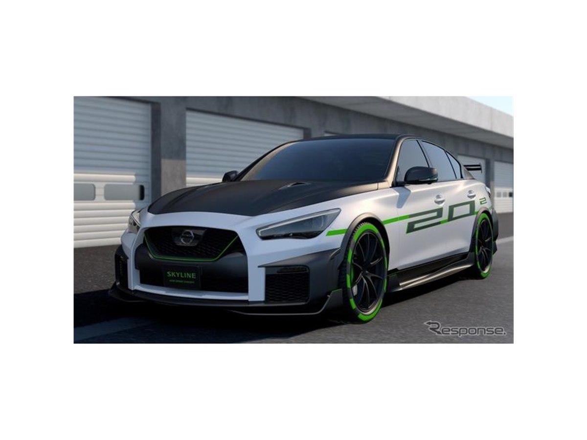 日産、スカイライン400Rスプリントコンセプト など展示予定