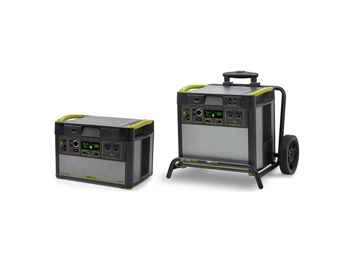 Goal Zero、ソーラーパネル対応のポータブル電源「Yeti Lithium WiFi