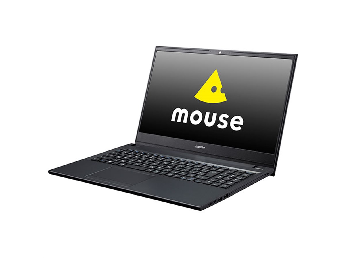 mouse、光学ドライブ搭載で税別59,800円～の15.6型ノートPC「mouse F5