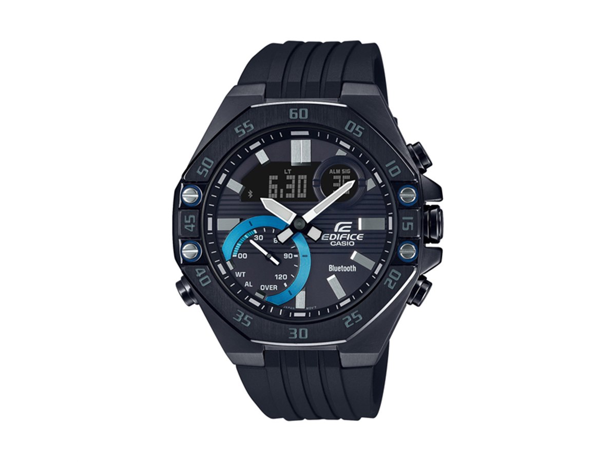 カシオ、スマホ連携のスケジュールタイマーを搭載した「EDIFICE ECB-10