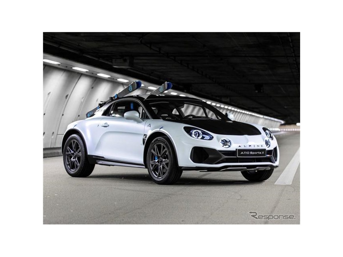 アルピーヌ A110 新型、SUV提案…最低地上高は60mm引き上げ
