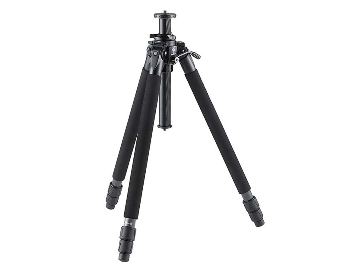 ベルボン、32mm径の太パイプを採用した大型カーボン三脚「Professional