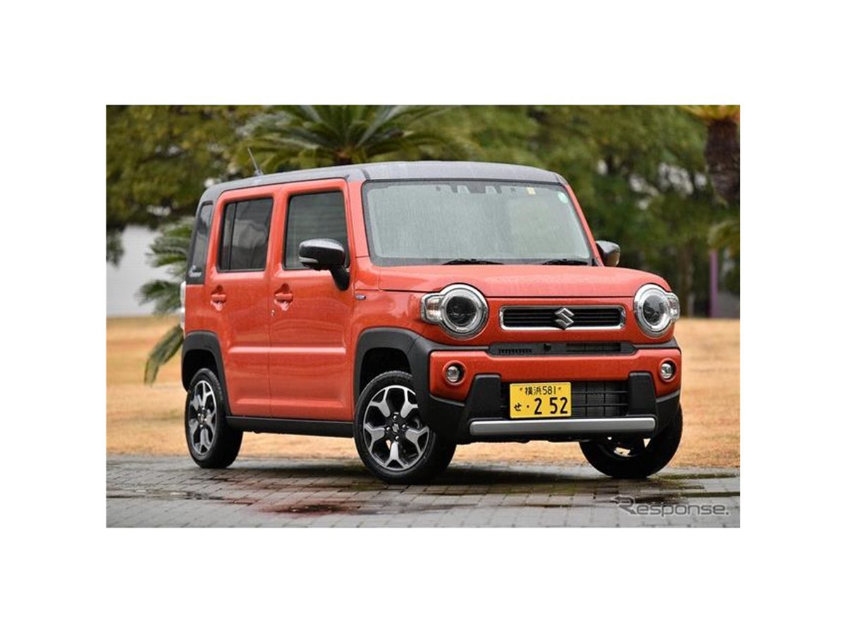 アルミ製　新型 ハスラー　テールゲートバー　ブラックカラー仕様 ハスラー 外観｜スズキ