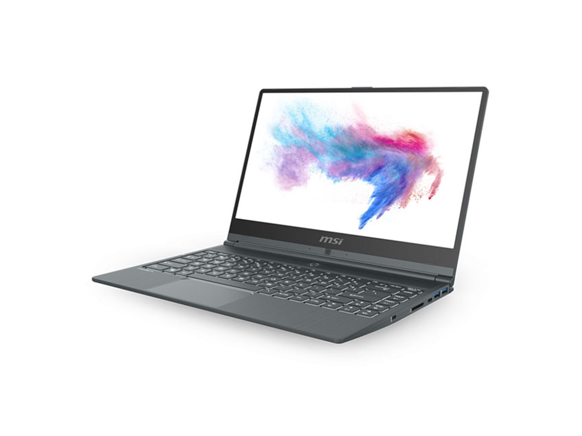 MSI、Core i7とGeForce MX250を搭載した14型ノートPC「Modern 14