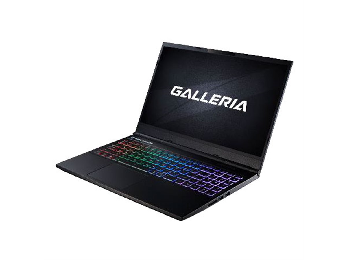 ガレリア ゲーミングPC GALLERIA GCR1650GF7 ドスパラ、価格据え置きで「Core i7」にグレードアップした15.6