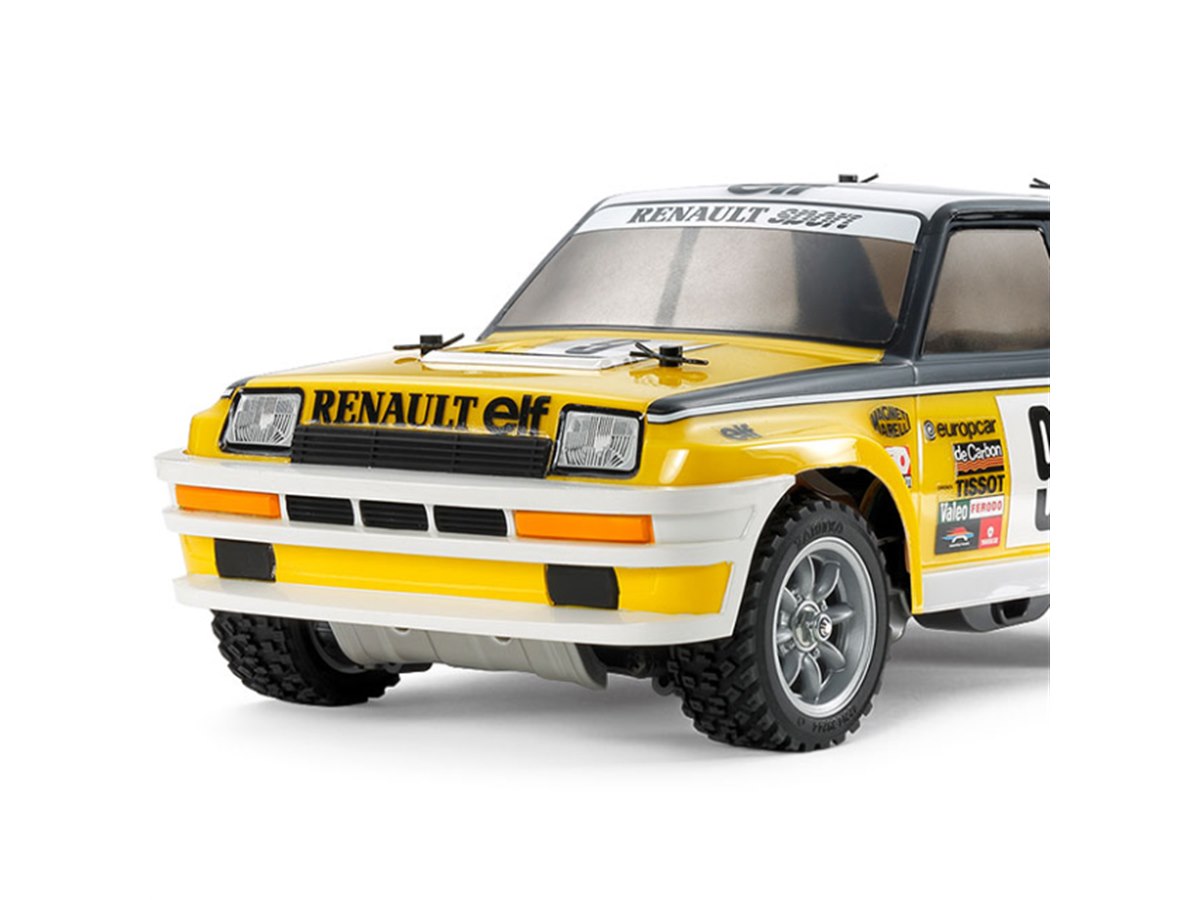 タミヤ、ブロックタイヤを装着した「ルノー5ターボ」電動RC - 価格.com