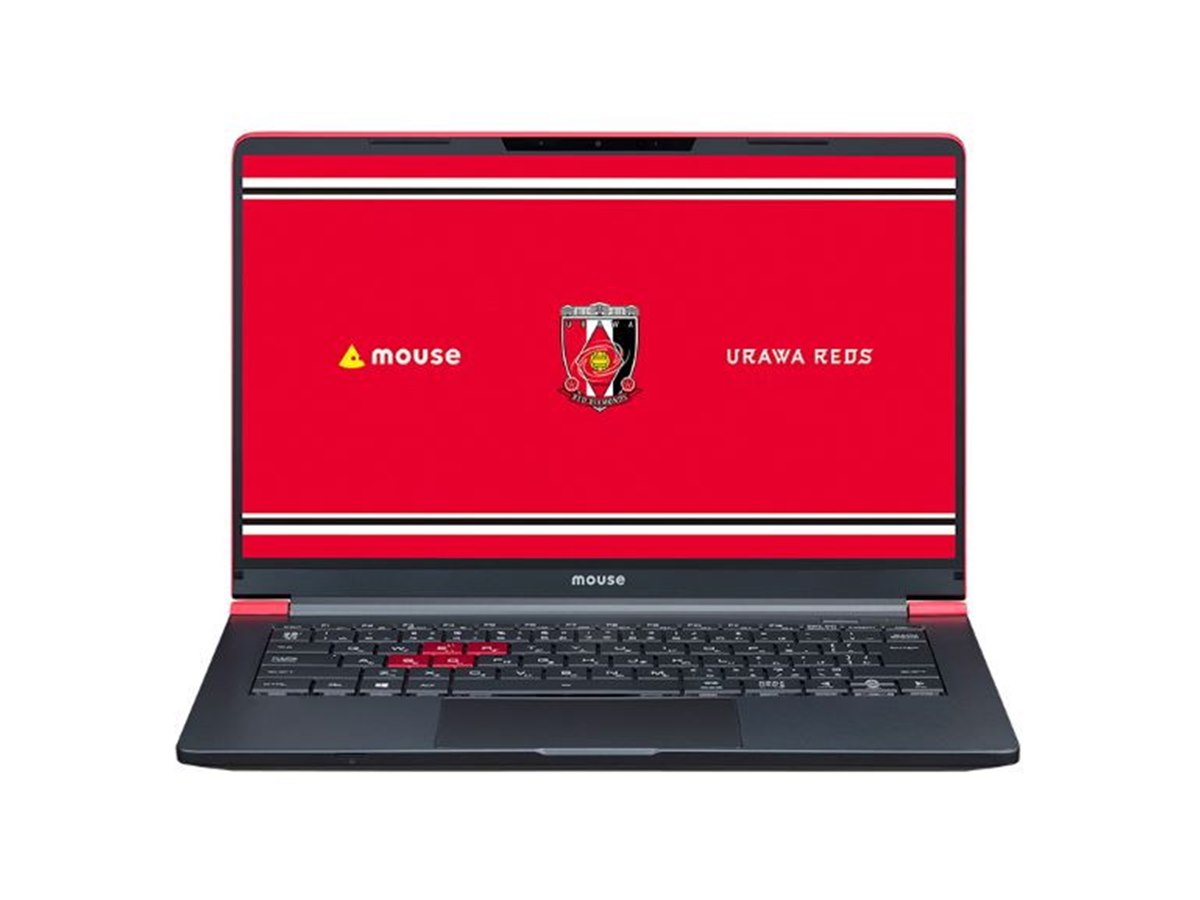 mouse ノートPC レッド mouse、浦和レッズオフィシャルの14型/15.6型ノートPCを2/12発売