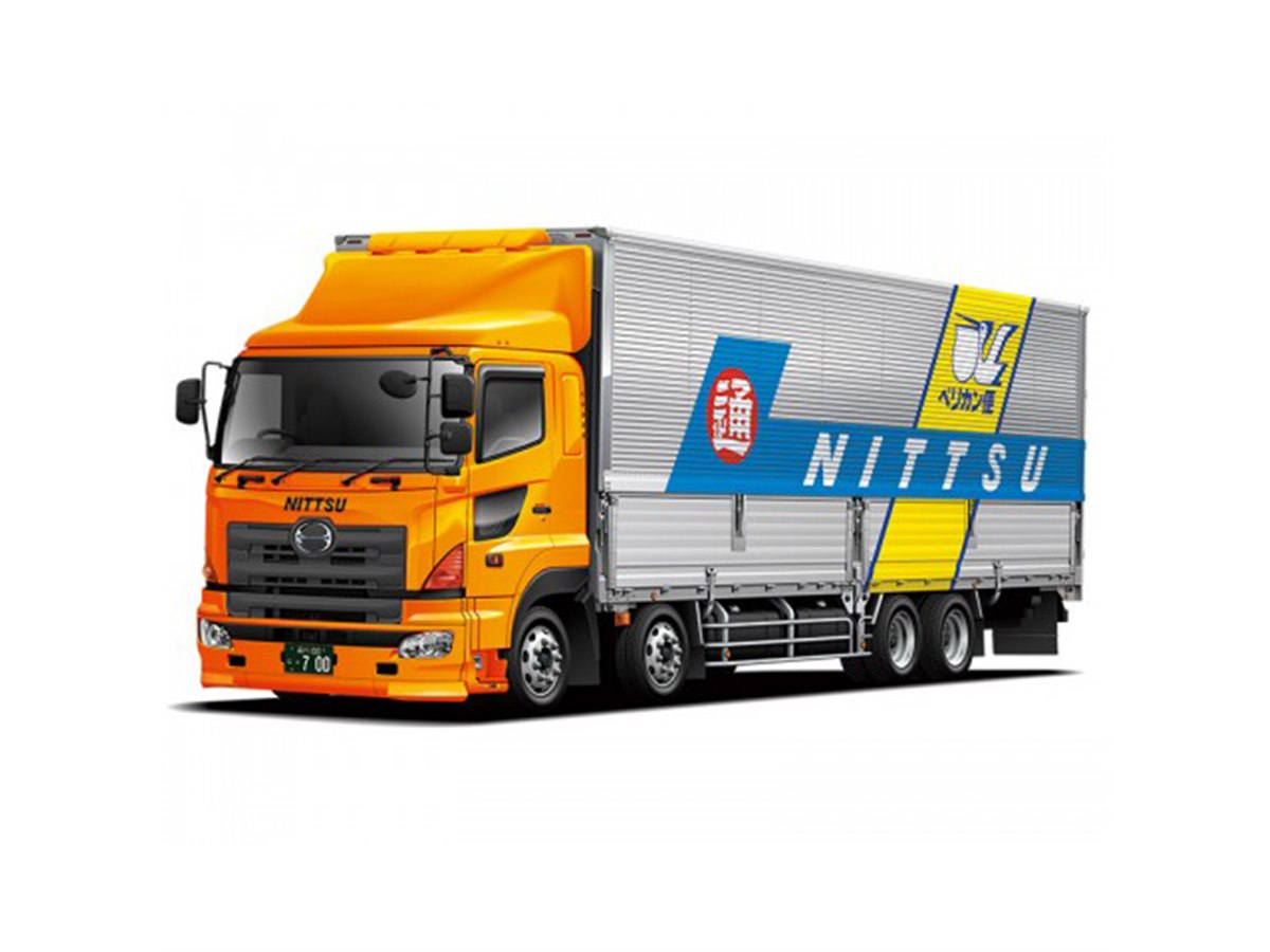日本通運 アオシマ レンジャー プラモデル 日野自動車 ペリカン便