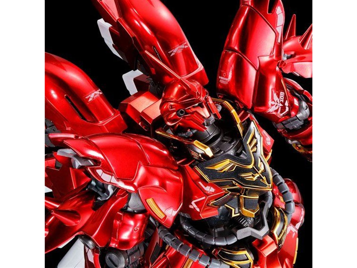 バンダイ、半艶消しメッキを施した「シナンジュ」RGガンプラ発売