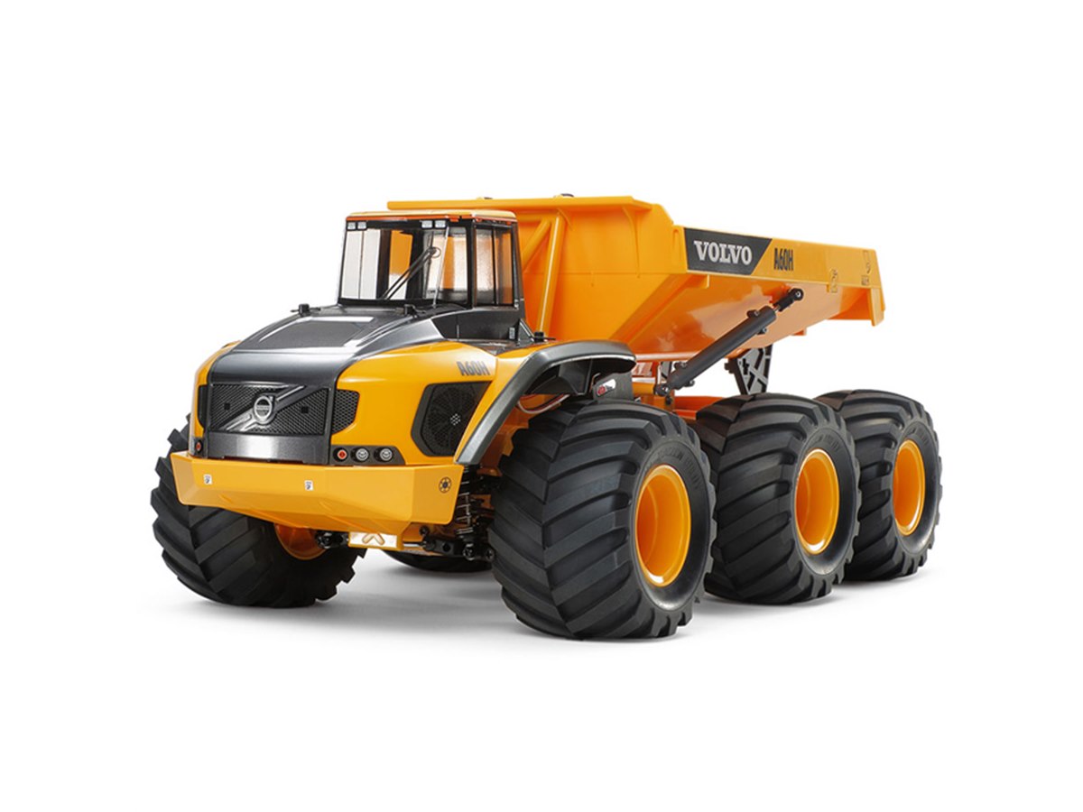 タミヤ　VOLVO A60H ボルボ No.676 電動RCカーシリーズ 1/24 タミヤ(TAMIYA) Amazon.co.jp: ラジコンダンプカー ホビーラジコン