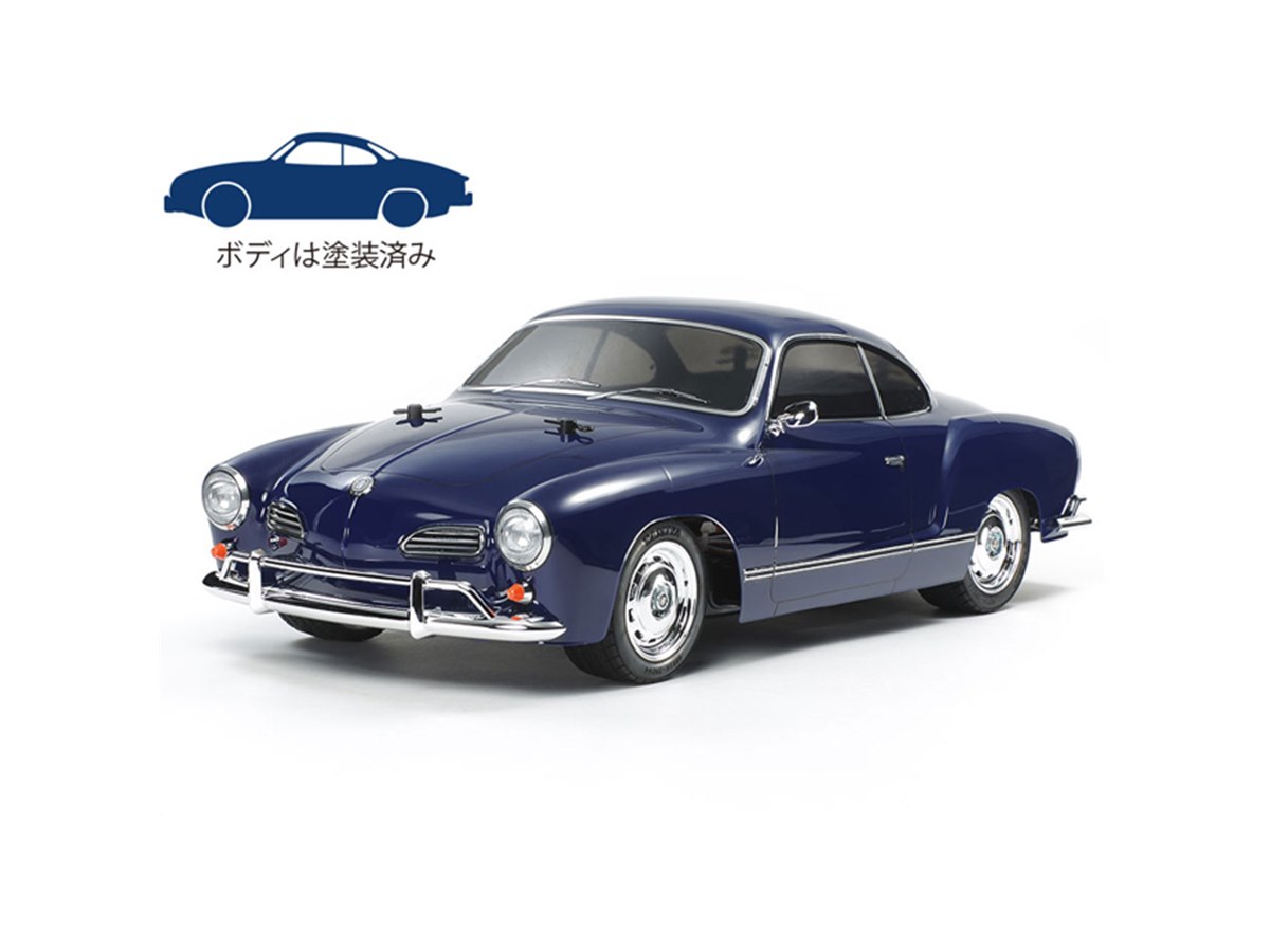 TAMIYA - プラモデル　タミヤ　フォルクスワーゲン　カルマンギア　1966 タミヤ、1955年登場の「フォルクスワーゲン カルマンギア」を電動RC化