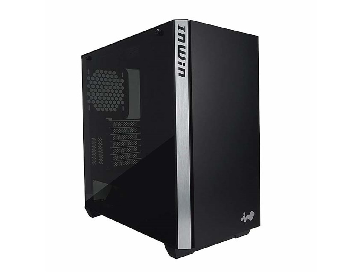 IN WIN ミドルタワー　ブラックガラスPCケース IN WIN、税別7,980円のミドルタワー型PCケース「216」 - 価格.com