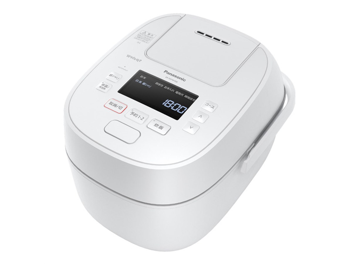 パナソニック、新制御「Wおどり炊き」採用の炊飯器「SR-MPW0シリーズ