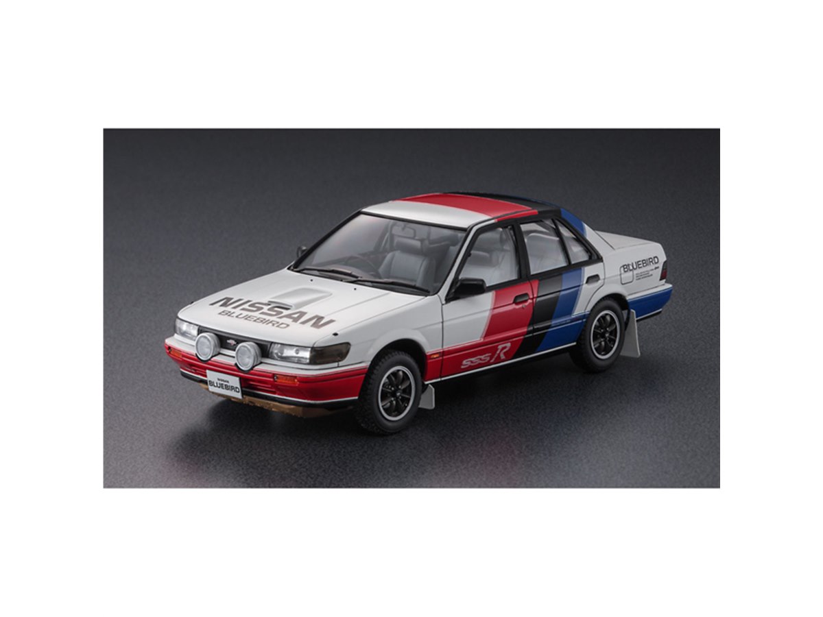 ハセガワ、1/24「ニッサン ブルーバード 4ドアセダン SSS-R（U12型