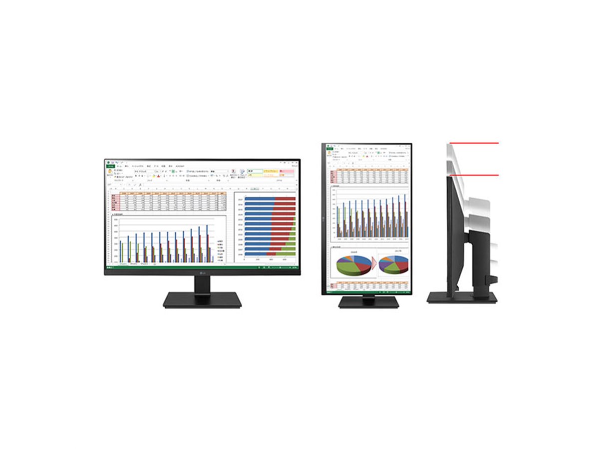LG、USB Type-C端子を搭載した23.8型液晶ディスプレイ「24BL650C