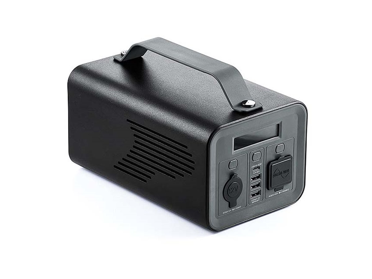 サンワ、コンセントなど4種類の出力に対応したポータブル電源「700