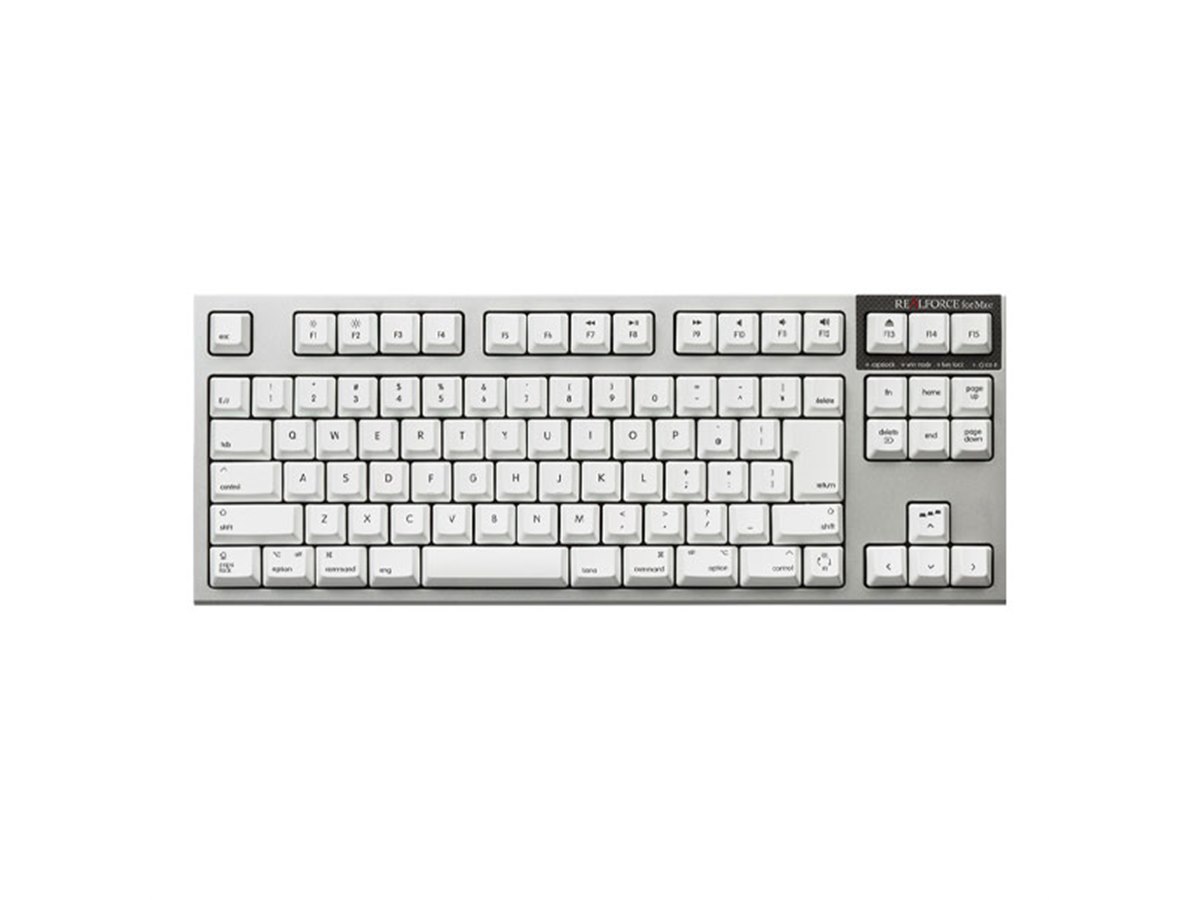 PFU、高性能キーボード「REALFORCE for Mac」のPFU限定仕様