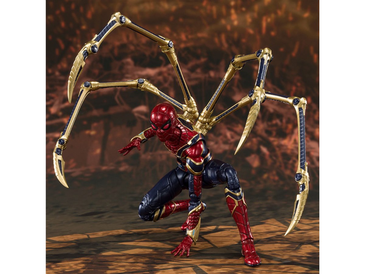 S.H.Figuarts アイアン・スパイダー」がリニューアル、スパイダー