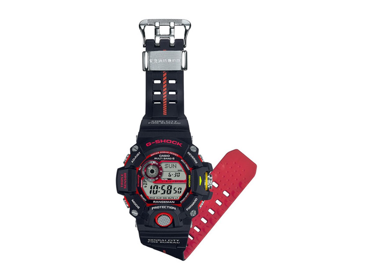 カシオ、「G-SHOCK」緊急消防援助隊コラボモデルの発売時期を7月へ変更