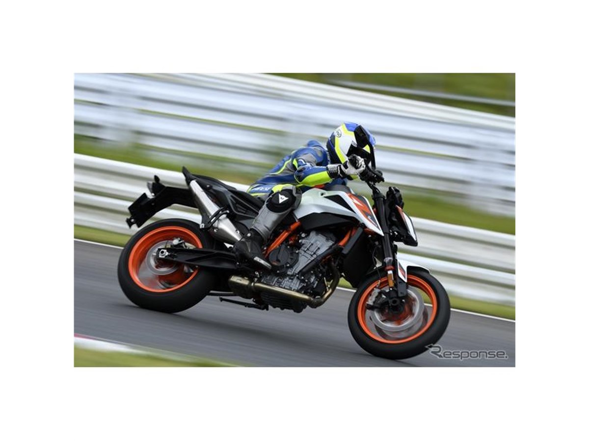 KTM 890デュークR 試乗】「790」からのプラスアルファは想像以上…鈴木