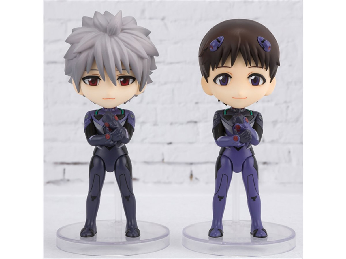 バンダイ、「シン・エヴァ」プラグスーツ姿のフィギュア2種の発売日