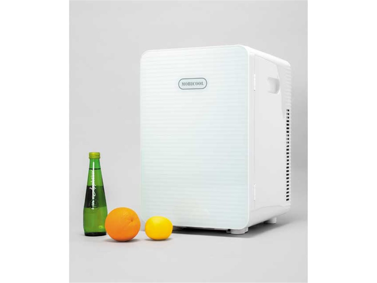 ドメティック、車載電源DC12Vでも作動する容量19.5Lの2電源式冷温庫