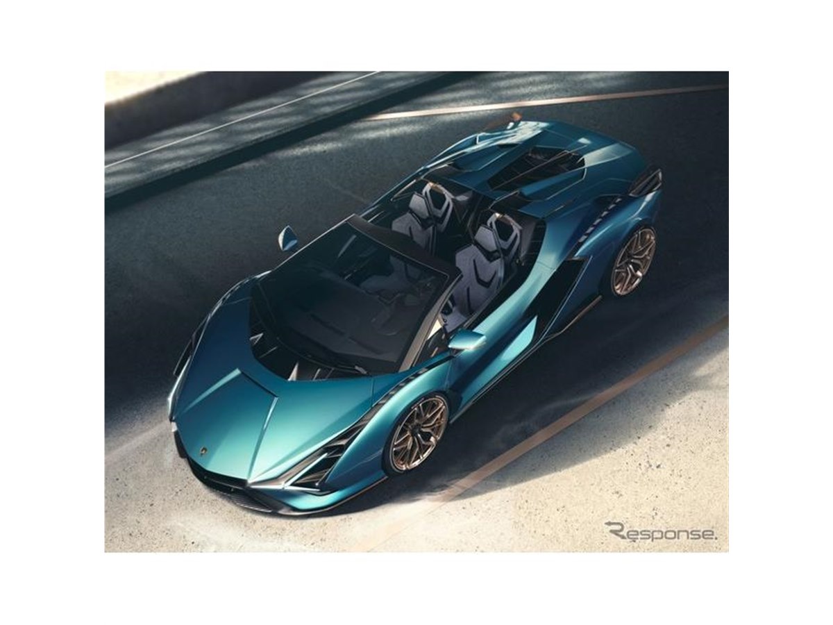 ランボルギーニ初のハイブリッド、『シアン』にロードスター…限定19台