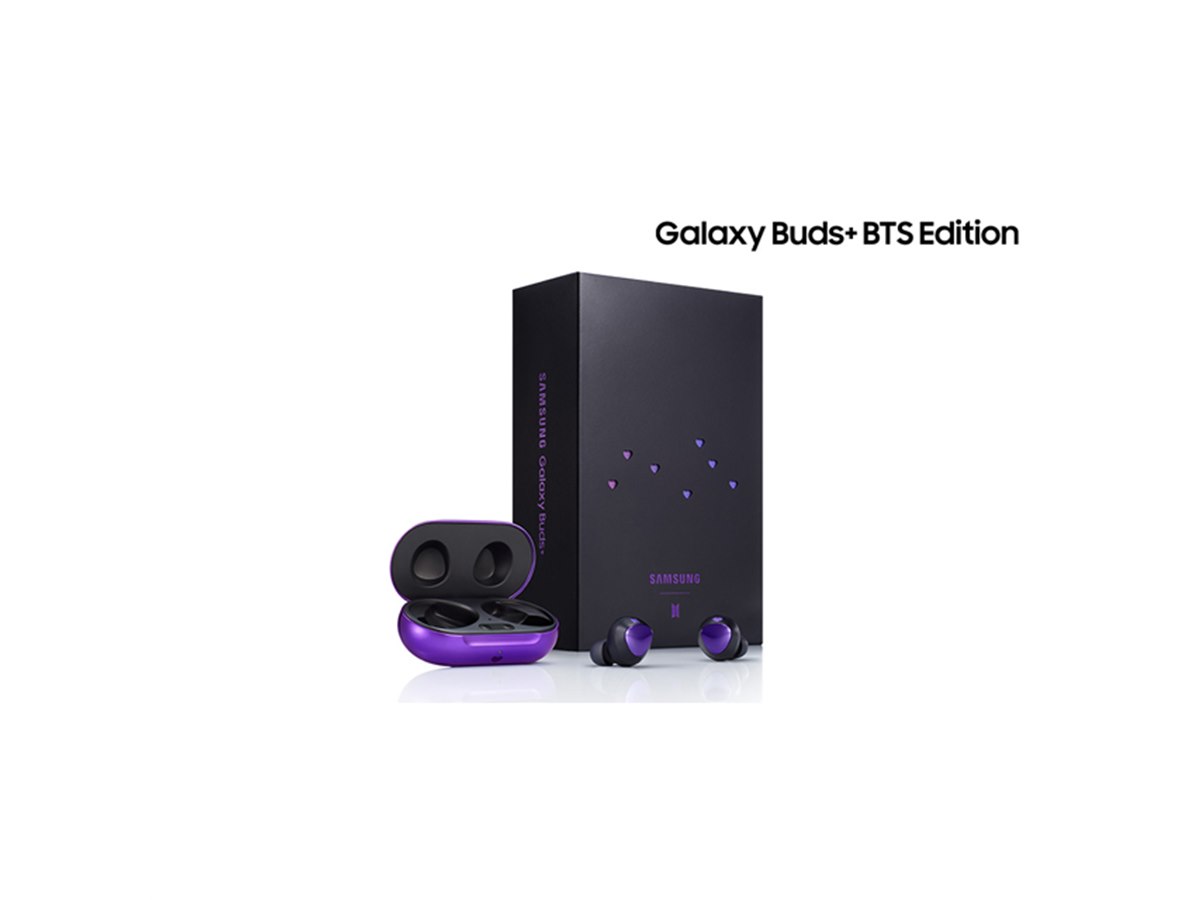 サムスン、完全ワイヤレスイヤホン「Galaxy Buds+」に「BTS」コラボモデル - 価格.com