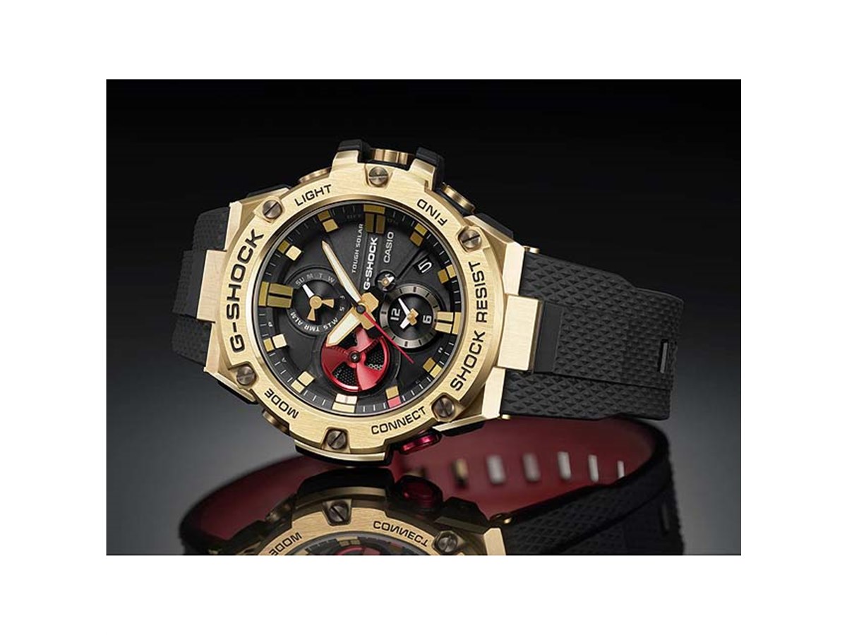 カシオ、八村 塁選手が監修した「G-SHOCK GST-B100RH」を8/8発売