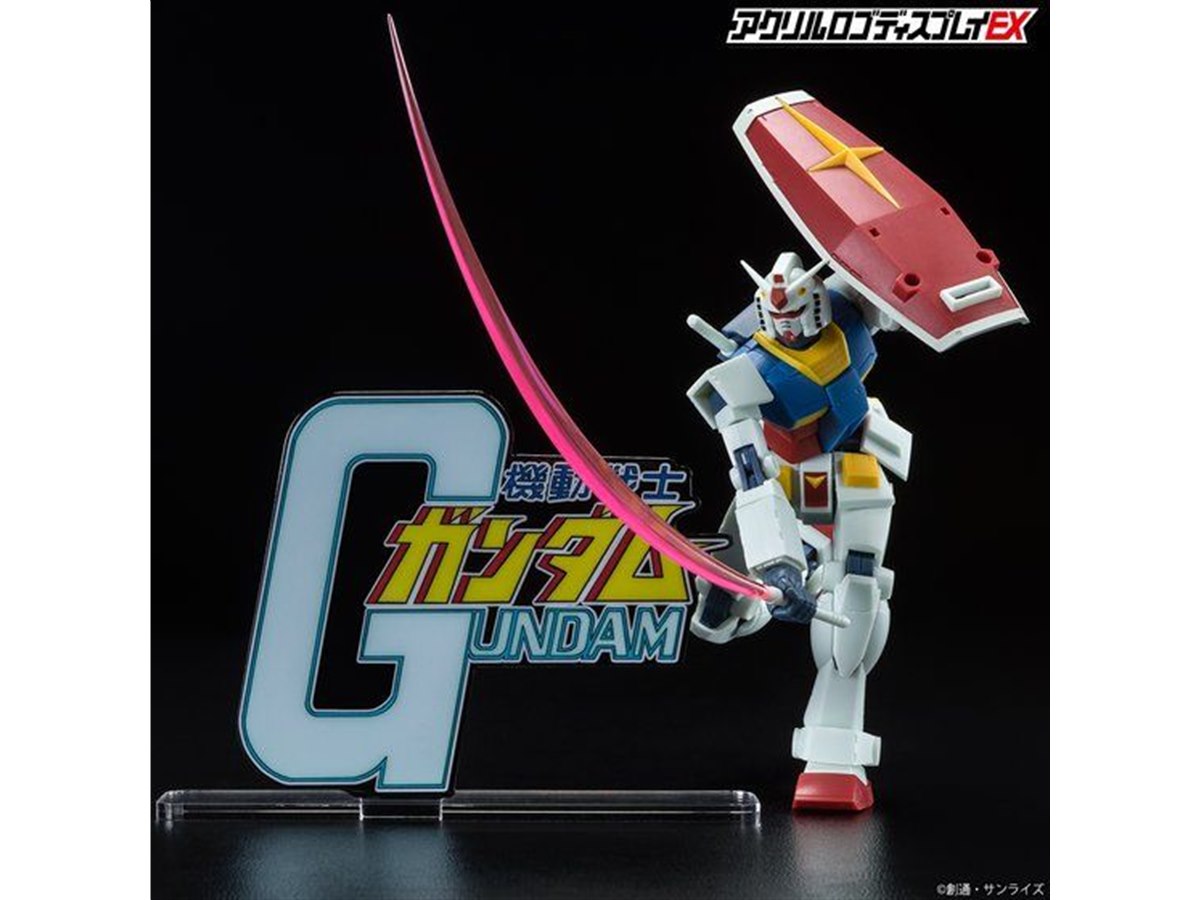 機動戦士ガンダムアクリルロゴスタンド（大）　ガンプラ　RGガンダム他 20200812154503_0_.jpg