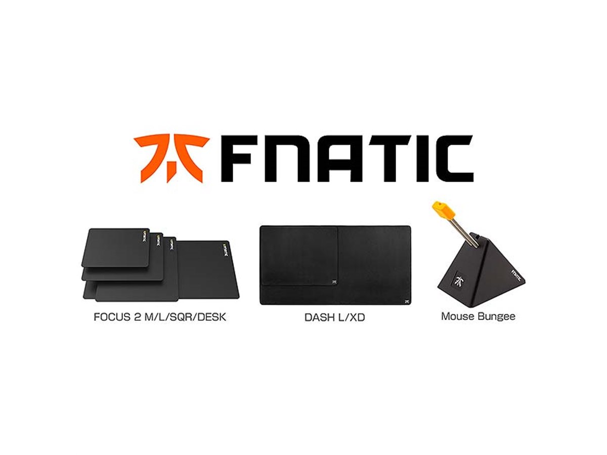 Fnatic Gear、ゲーミングマウスパッド6種＆マウスバンジー1製品 - 価格.com