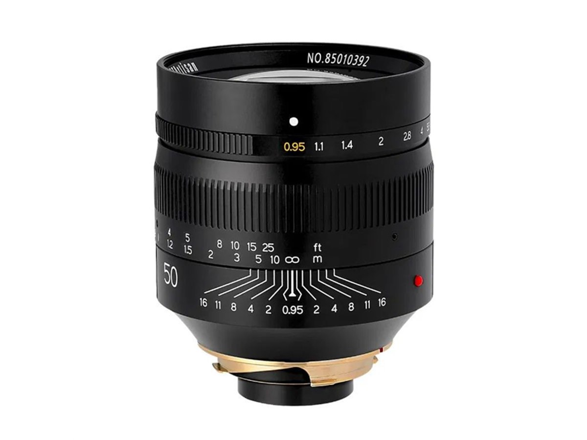 TTArtisan、超大口径標準レンズ「50mm f/0.95 ASPH」を9/1発売