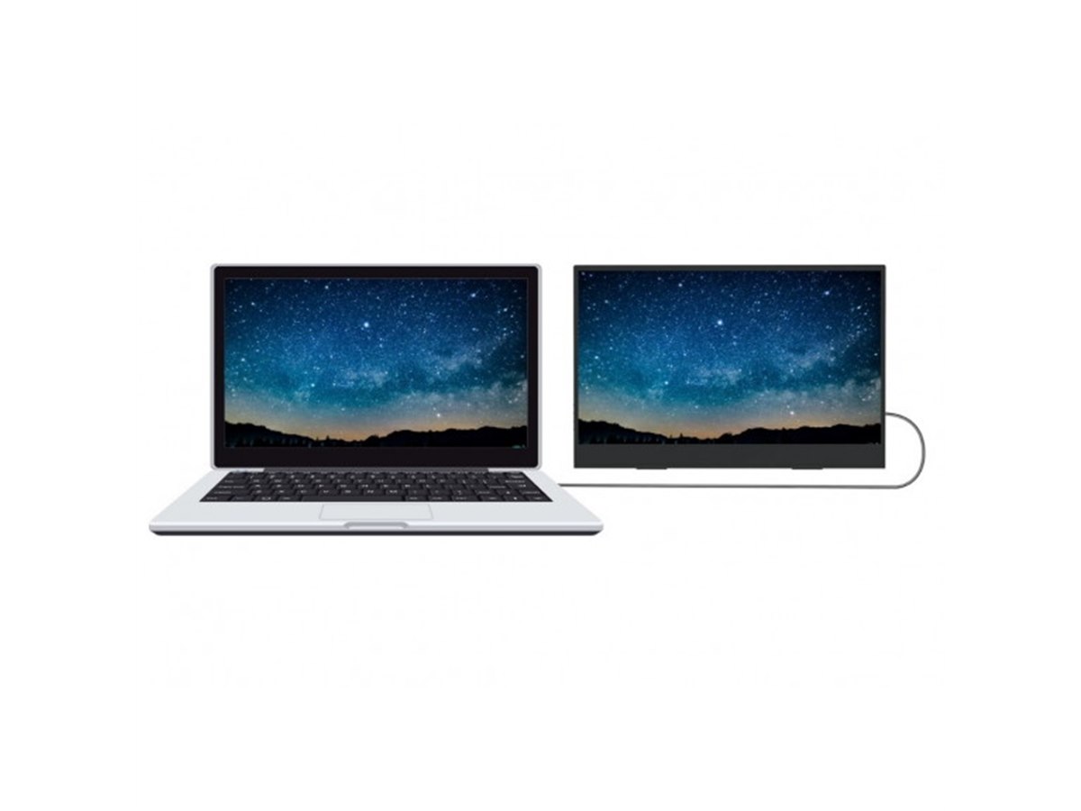 女子家電レポ：テレワークの効率アップ！軽量薄型モバイルディスプレイ(ELSONIC EK-MD133)を使ってみた！：ノジマオンライン