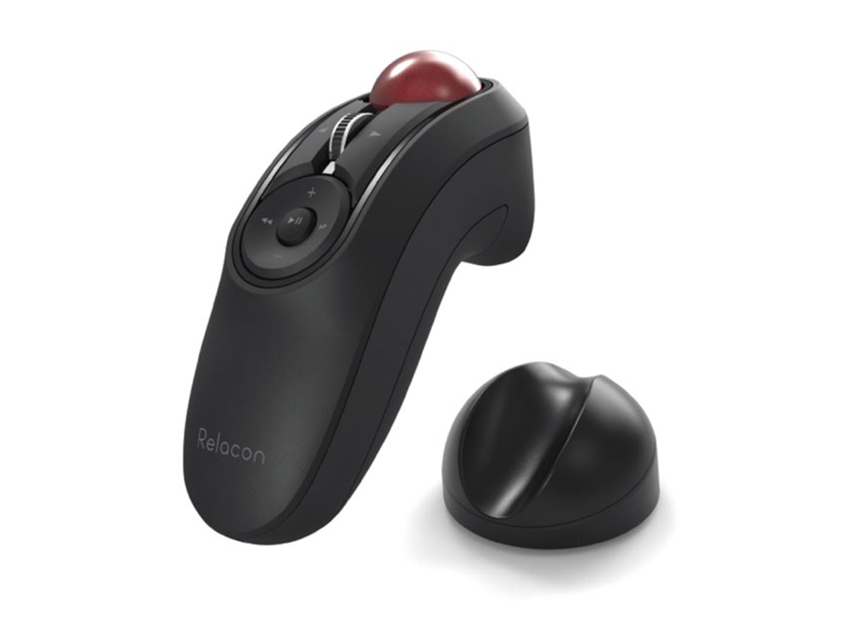 エレコム、空中操作に対応したBluetoothハンディトラックボール「M