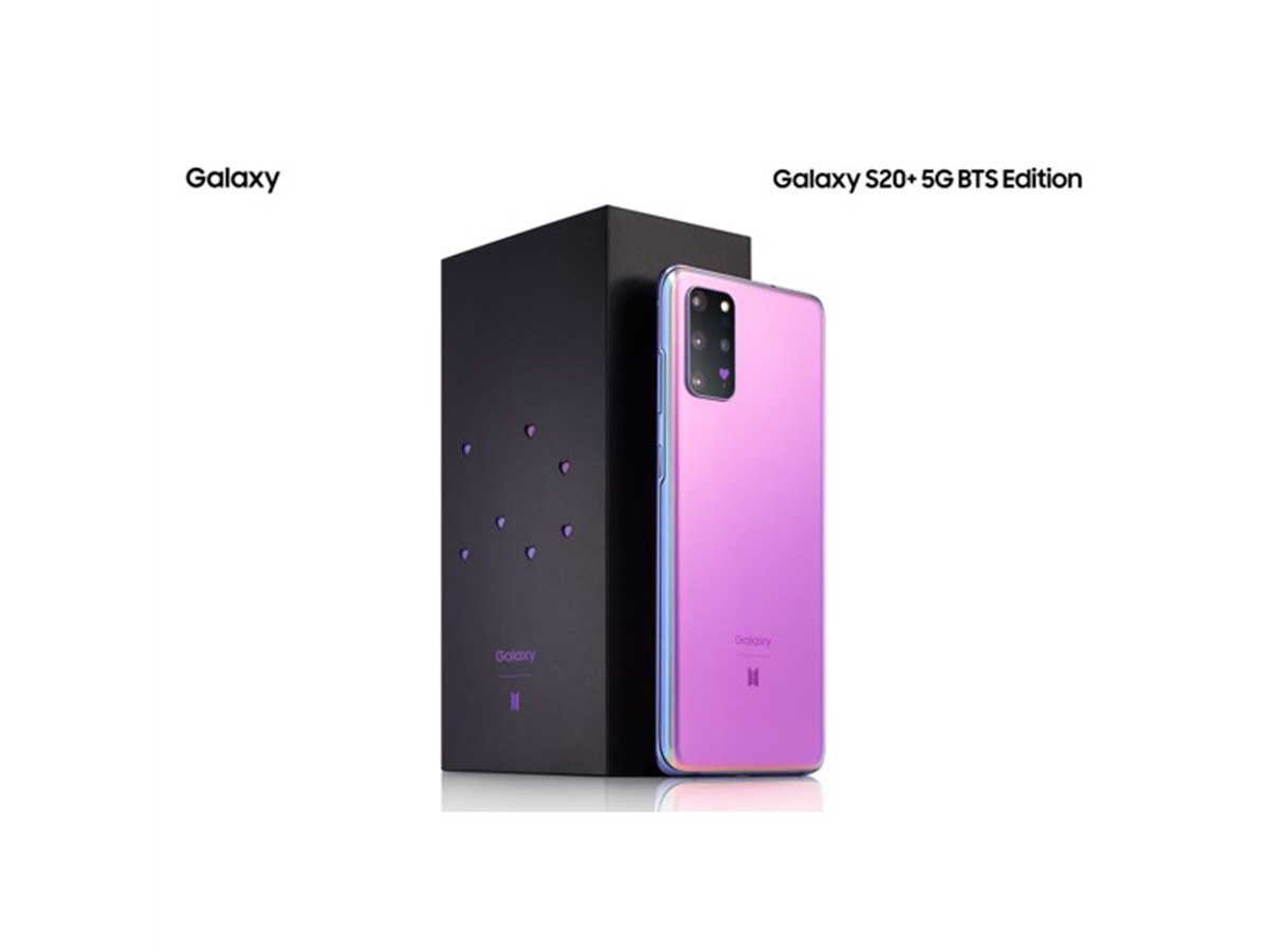 サムスン、BTSコラボの 「Galaxy S20+ 5G BTS Edition」au限定で9月11日発売 - 価格.com