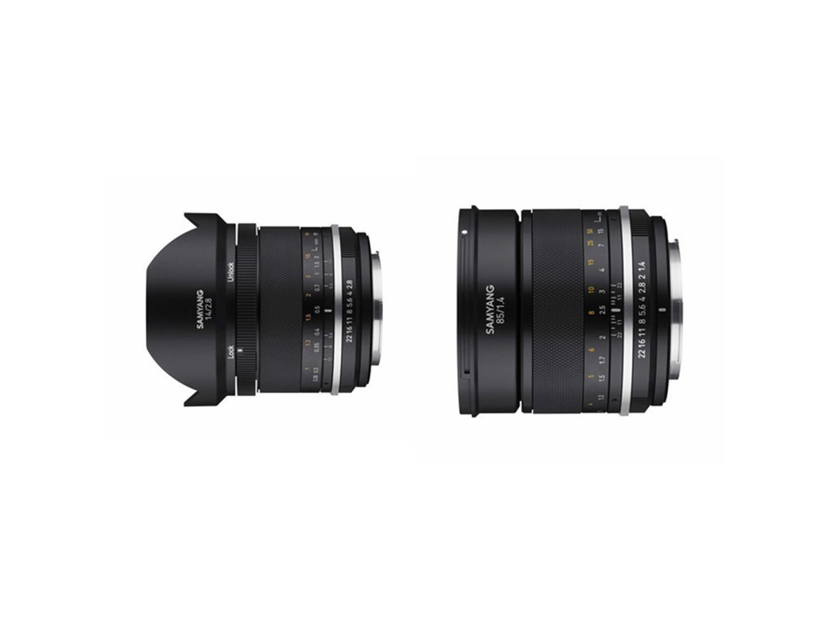 サムヤン、超広角単焦点「14mm F2.8」と大口径中望遠「85mm F1.4」を
