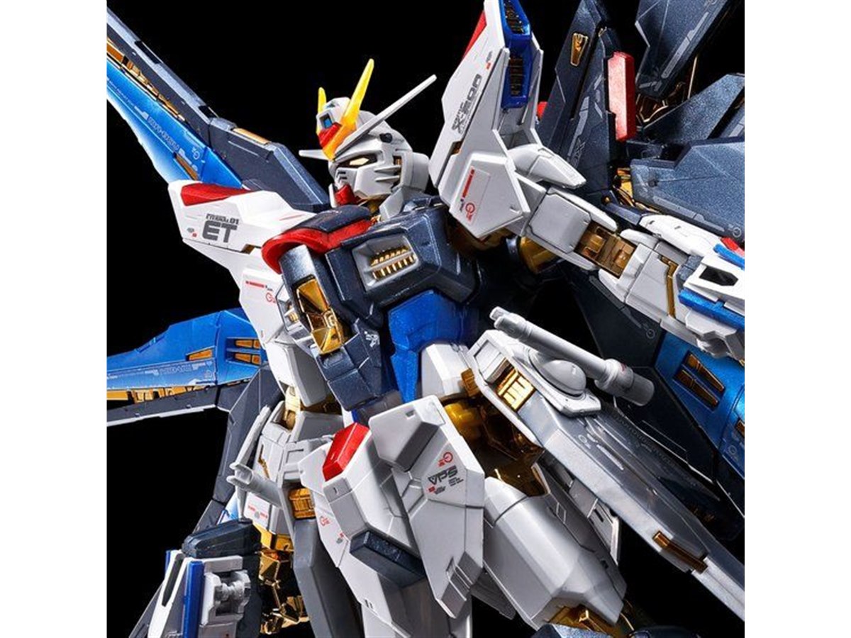 RG ストライクフリーダムガンダム　チタニウムフィニッシュ　ガンプラ　バンダイ RG 1/144 ストライクフリーダムガンダム［チタニウム