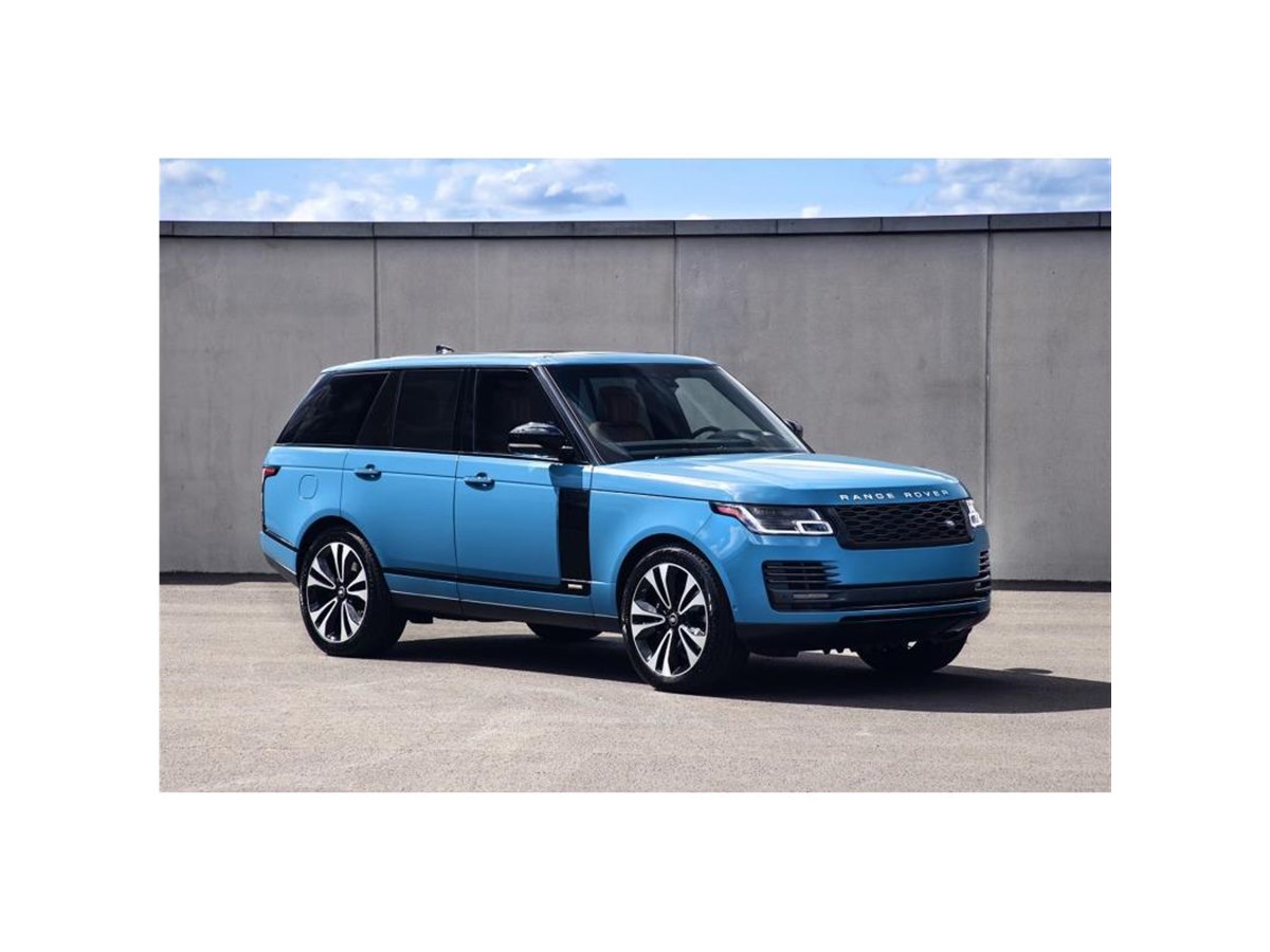 レンジローバー」の2021年モデル受注開始 特別なアイテムを装着した