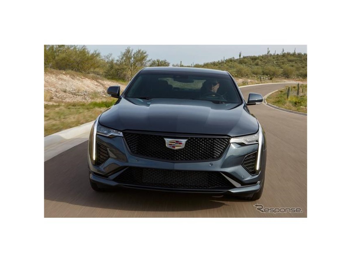 キャデラック CT4「V」に2021年型、325馬力ターボ搭載…今秋米国発売