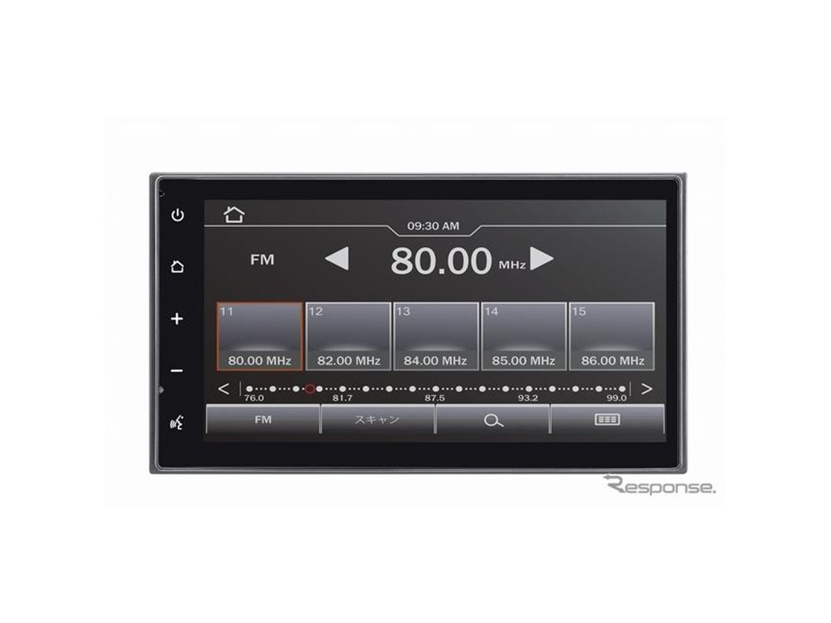 クラリオン、業務車両向けスマートフォン連携ディスプレイオーディオ