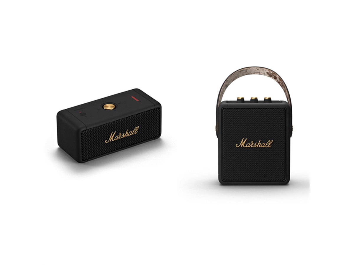 Marshall Emberton II ポータブルスピーカー Emberton II Black and Steel - Portable speaker | Marshall.com