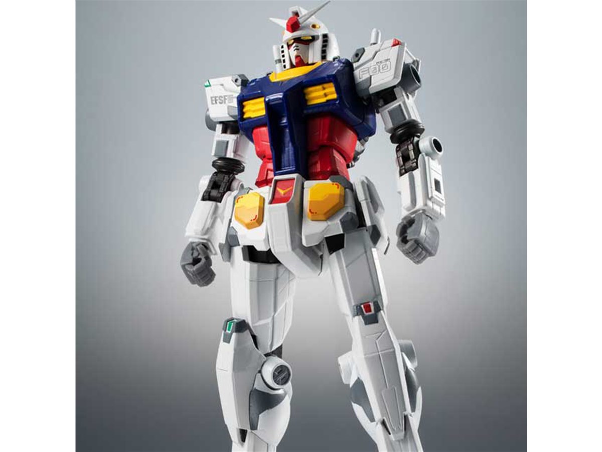 ROBOT魂 SIDE MS RX-78F00 ガンダム 全高約130mm 3,850円、バンダイ「ROBOT魂 ＜SIDE MS＞ RX-78F00 ガンダム」が
