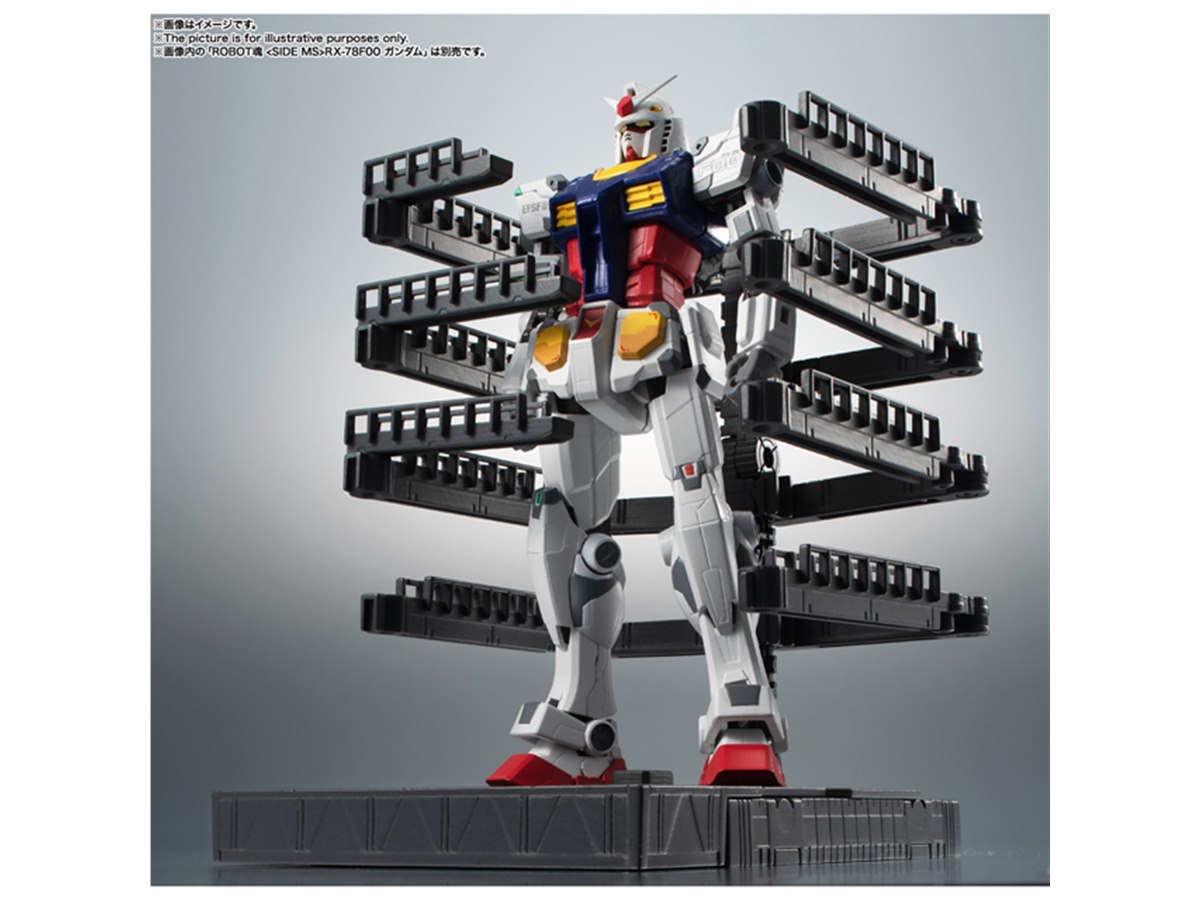 YOKOHAMA“動くガンダム”の展示風景を机上で再現できる「魂STAGE ACT.G