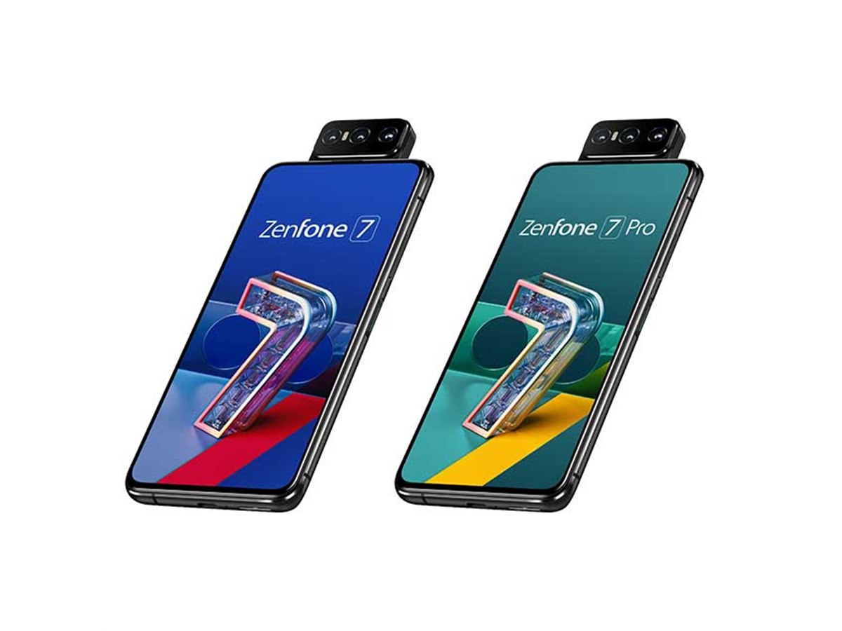 LinksMate、3眼フリップカメラ搭載スマホ「ZenFone 7/7 Pro」を発売