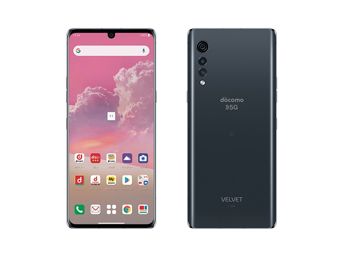 ドコモ、別売りデュアルスクリーン対応の5Gスマホ「LG VELVET L-52A」発売日決定 - 価格.com