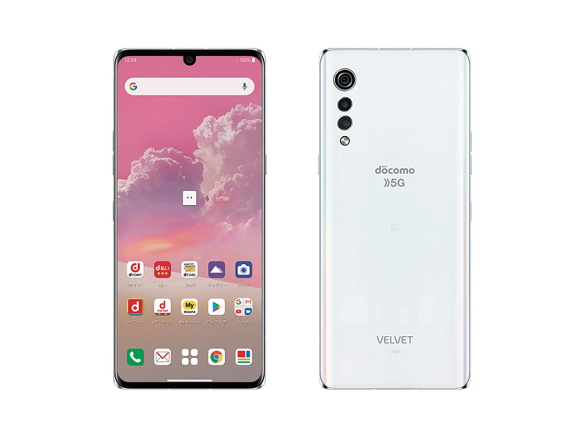 ドコモ、別売りデュアルスクリーン対応の5Gスマホ「LG VELVET L-52A」 - 価格.com