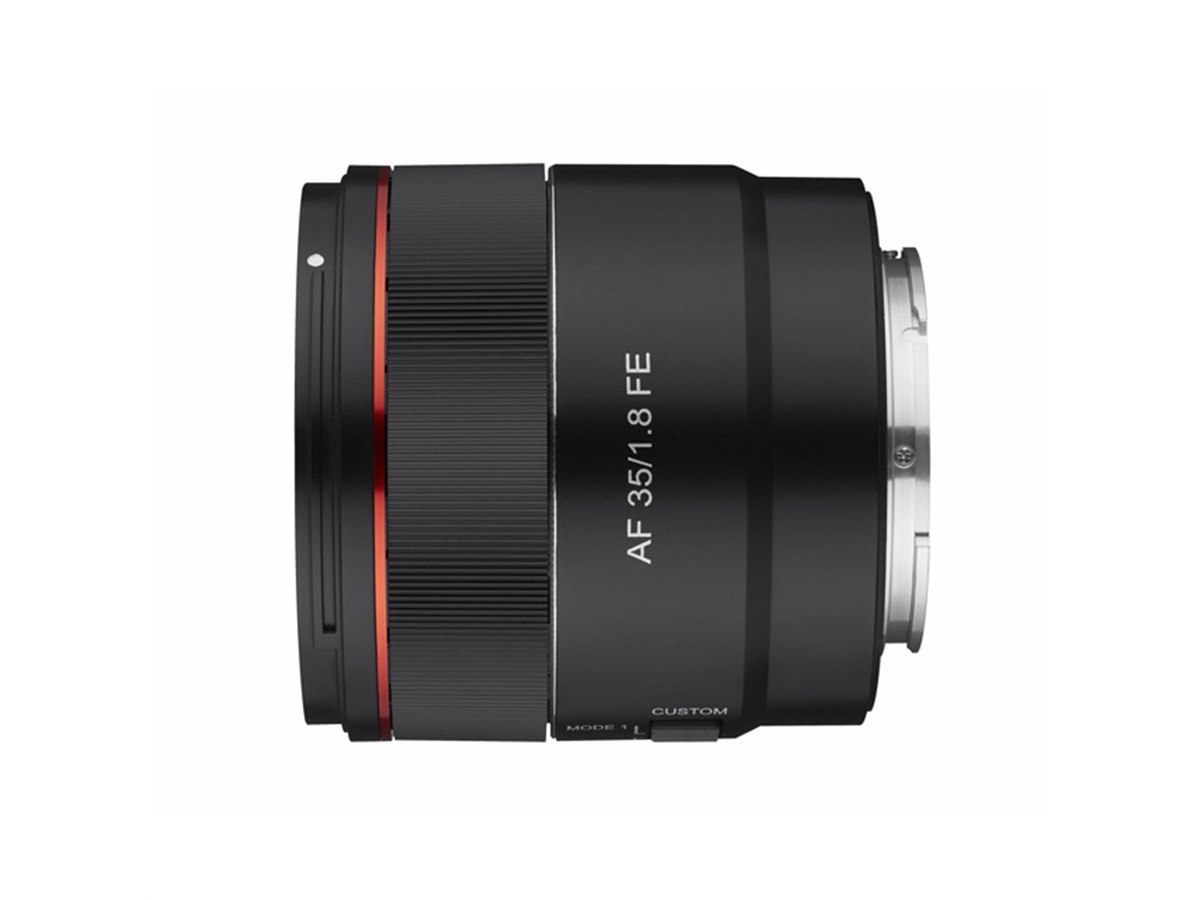 49,800円、サムヤンの単焦点AFレンズ「AF 35mm F1.8 FE」が11/20