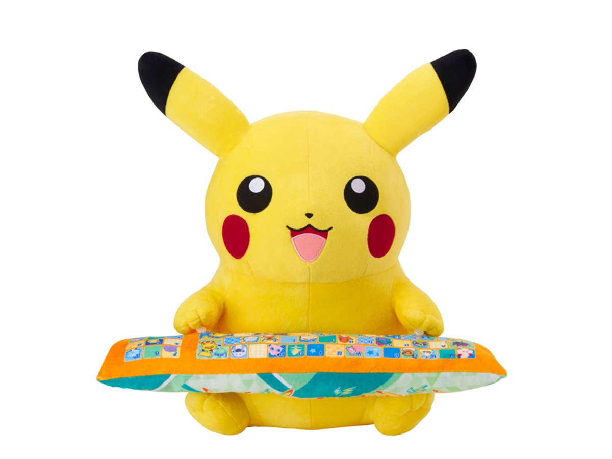 【新品】【タグ付き】ピカチュウ ぬいぐるみ PCクッション 廃盤 ポケモン ピカチュウ」のPCクッションが予約開始、着脱可能なアームレスト付き